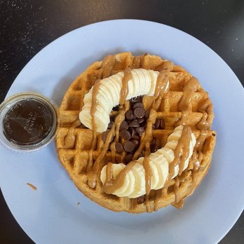 Rooted Coffee - Chunky monkey waffle - Coffee & Tea Near Me - Walnut Creek, California Rooted Coffee - Chunky monkey waffle - Coffee & Tea Near Me - Walnut Creek, California