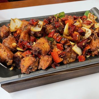 Wang Jia Wei - Crispy Chicken Wings w/ Chili - Chinese Near Me - Union City, California Wang Jia Wei - Crispy Chicken Wings w/ Chili - Chinese Near Me - Union City, California