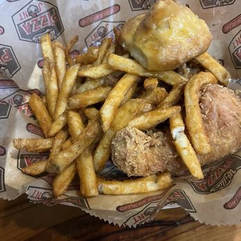 Willie's Chicken Shack - Three piece tender meal with fries and biscuit - Soul Food Near Me - New Orleans, Louisiana