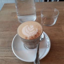 Dirty chai latte. Dirty chai latte.
