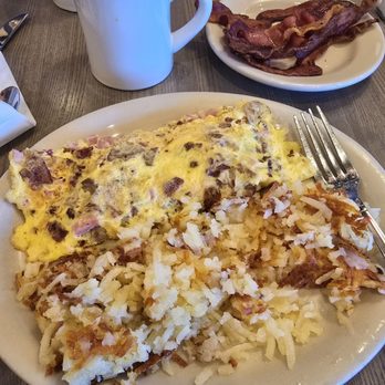 Olga's Diner - All Meat Omelette - Diners Near Me - Marlton, New Jersey