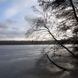 Bleibtreusee - Die ersten angekündigten Wolken treffen ein.