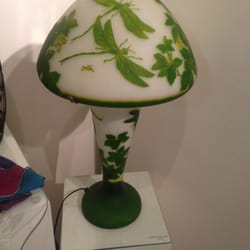 Abler Art Glass Gallery - Cameo Glass Lamp