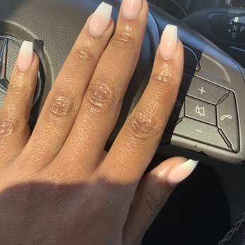 Pink Nails - Pink & white ombré perfect - Nail Salons Near Me - San Diego, California