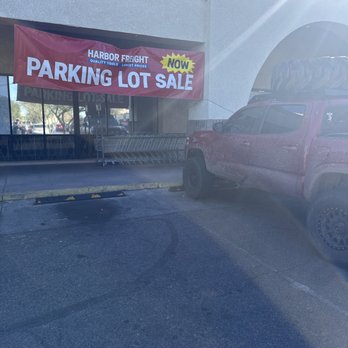 Harbor Freight Tools - FYI parking lot sale is inside store - Hardware Stores Near Me - Tucson, Arizona Harbor Freight Tools - FYI parking lot sale is inside store - Hardware Stores Near Me - Tucson, Arizona