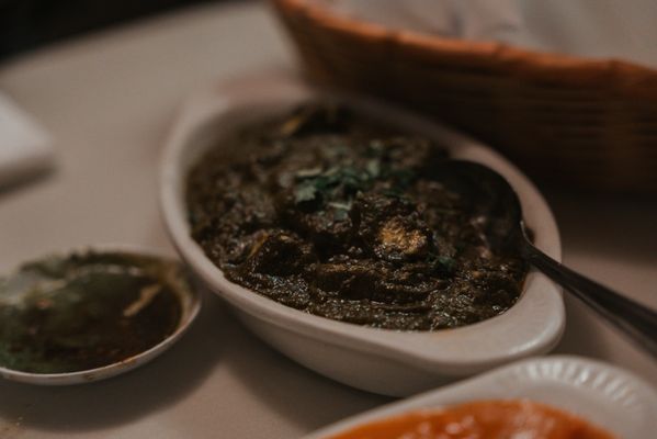 Photo of Taste of India - Seattle, WA, US. Palak Massala (Saag)