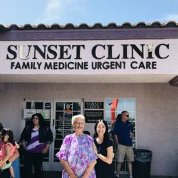 Sunset Clinic - This is me with Doctor VanVan Nguyen at the open house today at the Bonanza location