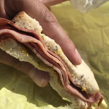 Nick's Deli - This little think is the $8 turkey and roast beef. Just two deli slices of meat and nothing extra. - Delis Near Me - Seal Beach, California