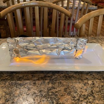Sushi Heaven - a foil packet on a plate - Japanese Near Me - Ashland, Oregon Sushi Heaven - a foil packet on a plate - Japanese Near Me - Ashland, Oregon