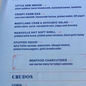 The Salt Line - Menu. - Seafood Near Me - Washington, DC, District of Columbia The Salt Line - Menu. - Seafood Near Me - Washington, DC, District of Columbia