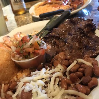 La Playa - Steak & garlic prawns! @ La Playa - Mexican Near Me - Pacifica, California