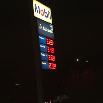 Mobil - Mobil / Alltown of Braintree -- 265 Granite Street / Route 37, Braintree         Sign - Gas Stations Near Me - Braintree, Massachusetts