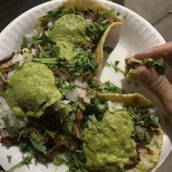 Chabelita’s Tacos - Asada tacos with homemade tortillas and a vampiro of asada. Best ever tacos!!!