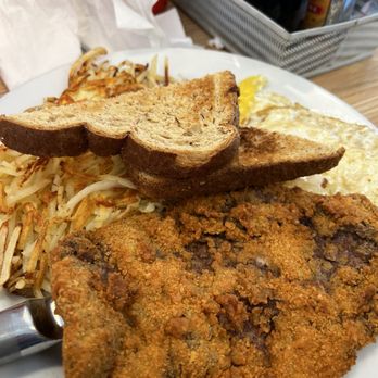 Nana's Kitchen - Country fried chicken with hash browns - Breakfast & Brunch Near Me - Peyton, Colorado Nana's Kitchen - Country fried chicken with hash browns - Breakfast & Brunch Near Me - Peyton, Colorado