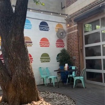 Twisted Root Burger - Outdoor area - American Near Me - Mansfield, Texas Twisted Root Burger - Outdoor area - American Near Me - Mansfield, Texas
