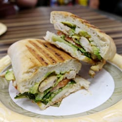 Green Leaf's Beyond Great Salads - Chicken Avocado Specialty Sandwich