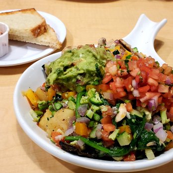 Two Chicks South - Vegan Skillet (vegies over sweet potatoes) - Breakfast & Brunch Near Me - Reno, Nevada