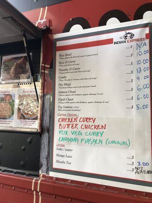 Menu photo 4 Indian Express San Jose, CA