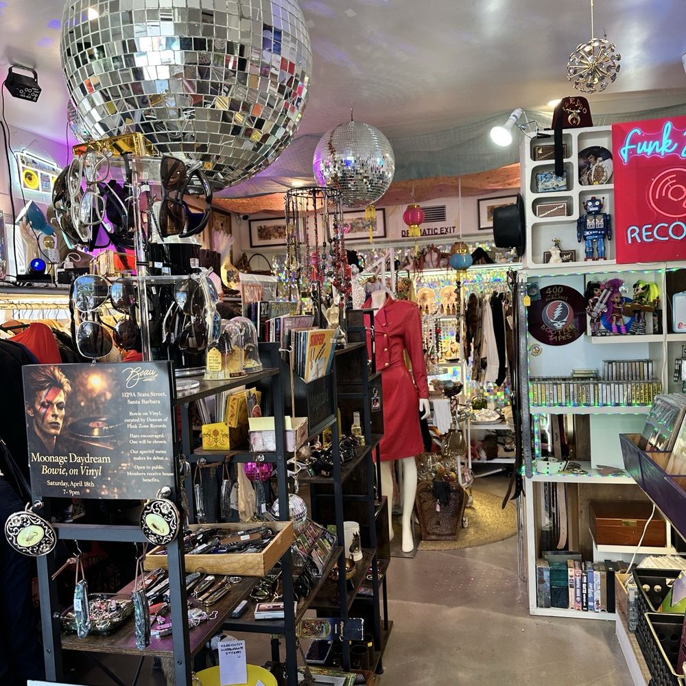 Funk Zone Vintage - Inside views - Vinyl Records Near Me - Santa Barbara, California