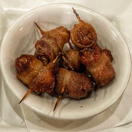 Bacon-wrapped Dates
