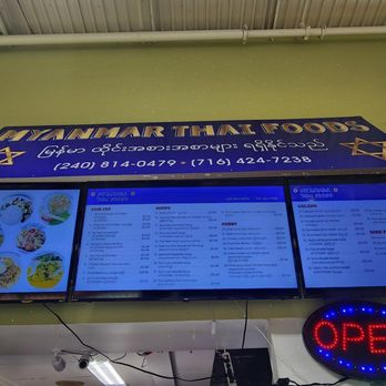 Myanmar Thai - Menu - Burmese Near Me - Catonsville, Maryland