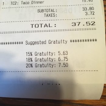 Cilantro - My bill - Mexican Near Me - Homewood, Illinois