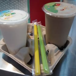 To Go Bubble Tea - Chocolate mint, litchi litchi