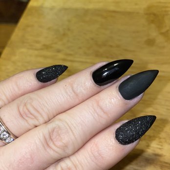 Euphoria Nail Spa - Fun style with Matte and glitter - Nail Salons Near Me - Kaufman, Texas Euphoria Nail Spa - Fun style with Matte and glitter - Nail Salons Near Me - Kaufman, Texas