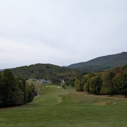 Mountain Aire Golf Club - This is the hole where you are several hundred feet above your landing area.