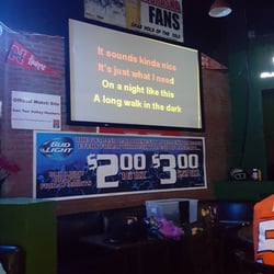 The Gym Grill and Bar - Karaoke Night on Thursday's and Sunday's Drink specials all night.....