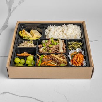Sense of taste - Bulgogi lunch box - Korean Near Me - Carrollton, Texas Sense of taste - Bulgogi lunch box - Korean Near Me - Carrollton, Texas