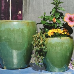 Big Earth Landscape Supply - A small sampling of the pottery at Big Earth Tampa