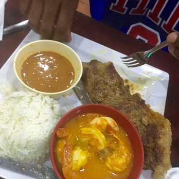 Orozco's - Surf and turf was lifeeeee. Shrimp marinade was everything, steak was tender - Puerto Rican Near Me - San Juan, Puerto Rico Orozco's - Surf and turf was lifeeeee. Shrimp marinade was everything, steak was tender - Puerto Rican Near Me - San Juan, Puerto Rico