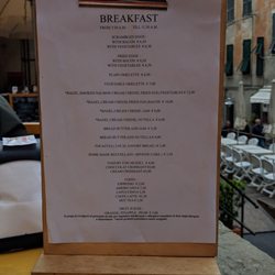 Vineria Santa Maria - Egg and bacon breakfast!