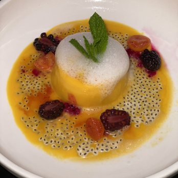 Lee - Mango passion fruit panna cotta - Asian Fusion Near Me - Toronto, Ontario Lee - Mango passion fruit panna cotta - Asian Fusion Near Me - Toronto, Ontario