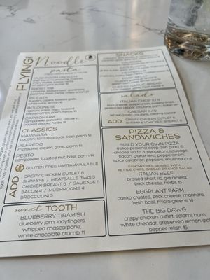 The Flying Noodle - Italian Pasta House by null