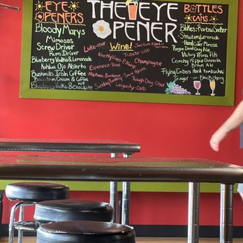 The Eye Opener - A sign featuring wonderful specials of the day!! - Diners Near Me - Akron, Ohio The Eye Opener - A sign featuring wonderful specials of the day!! - Diners Near Me - Akron, Ohio