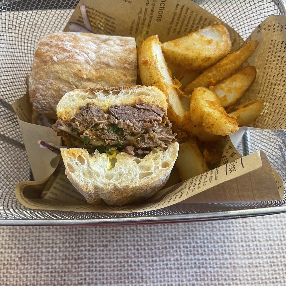 Cafe De Martin - Beef Sandwich and Fries - Peruvian Near Me - Tallahassee, Florida Cafe De Martin - Beef Sandwich and Fries - Peruvian Near Me - Tallahassee, Florida