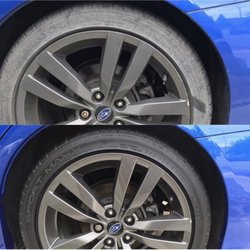 RJ’s Custom Detailing - Subaru WRX wheel Detailing