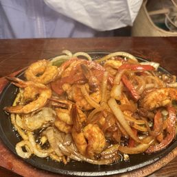 Shrimp fajitas Shrimp fajitas