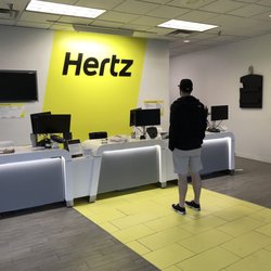 Hertz Rent A Car - Where are the employees!???  This place is ridiculous
