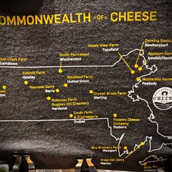 Appleton Farms in Boston Public Market - COMMONWEALTH: Of cheeses (t-shirt)
