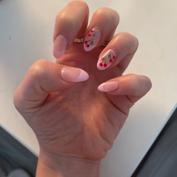 Lily's Nails - Another cute set by Maily, she is the best!! She is so kind and really takes her time shaping, painting and designing. - Nail Salons Near Me - Chico, California