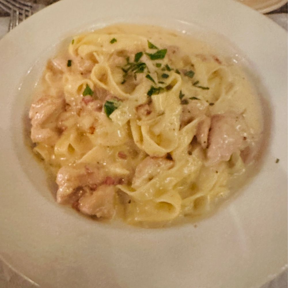 Cafe Gazelle - Michaelangello (Fettuccine Alfredo stepped up) - Italian Near Me - Long Beach, California Cafe Gazelle - Michaelangello (Fettuccine Alfredo stepped up) - Italian Near Me - Long Beach, California