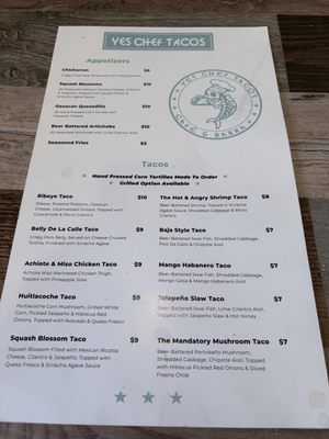 Menu photo 7 Yes Chef Tacos La Barra & Cafe Burbank, CA