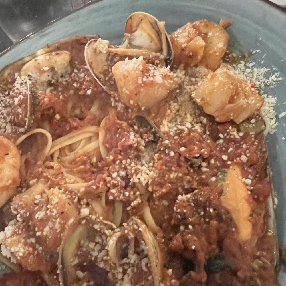 Primavera Ristorante - Mixed Seafood Fra-Diavolo - Dec 2024 - Italian Near Me - San Ramon, California
