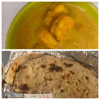 Methi - Shrimp Curry & tandoori roti - Indian Near Me - Walnut Creek, California