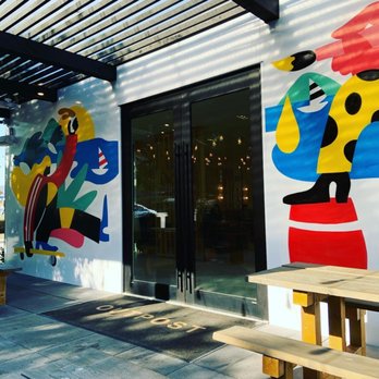 Timbertrain Coffee x Outpost - Entrance to the patio - Cafes Near Me - Port Moody, British Columbia