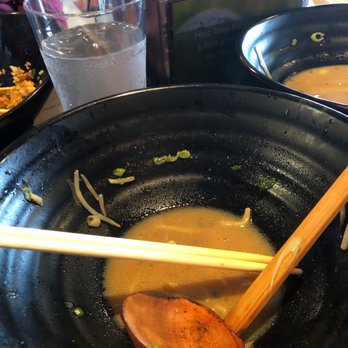 Ninja Ramen - Empty bowl. It was so good. - Ramen Near Me - Hillsboro, Oregon Ninja Ramen - Empty bowl. It was so good. - Ramen Near Me - Hillsboro, Oregon