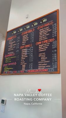 Menu photo 4 Napa Valley Coffee Roasting Napa, CA Menu photo 4 Napa Valley Coffee Roasting Napa, CA